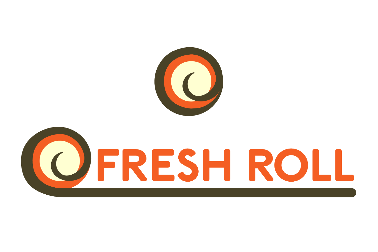 Fresh Roll restaurant branding